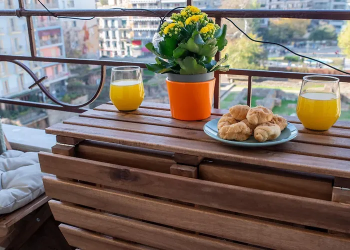 Galerius Panoramic Balcony شقة