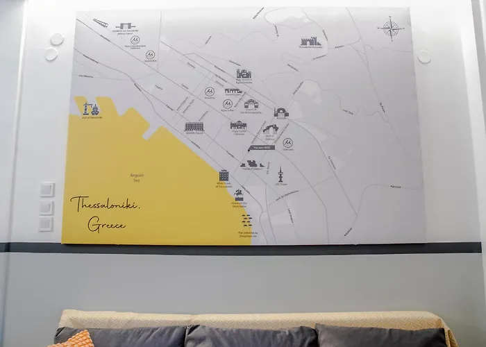 شقة Galerius Panoramic Balcony سالونيك