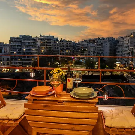 Galerius Panoramic Balcony Apartment Thessaloniki
