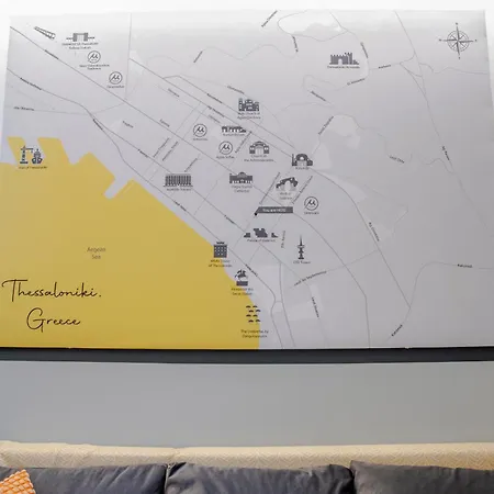 Appartement Galerius Panoramic Balcony Thessalonique