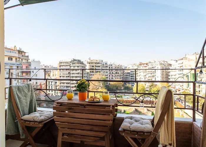 Galerius Panoramic Balcony Appartement Thessalonique
